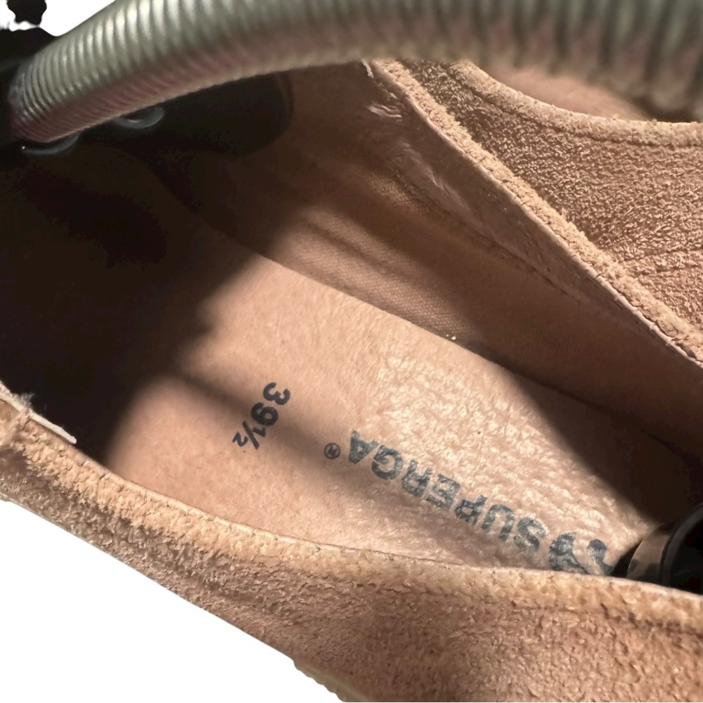 Superga 2750 Suede Sneakers Dusty Rose Pink Woman’s‎ Sneakers Sz 7.5 Low Top - Picture 10 of 14